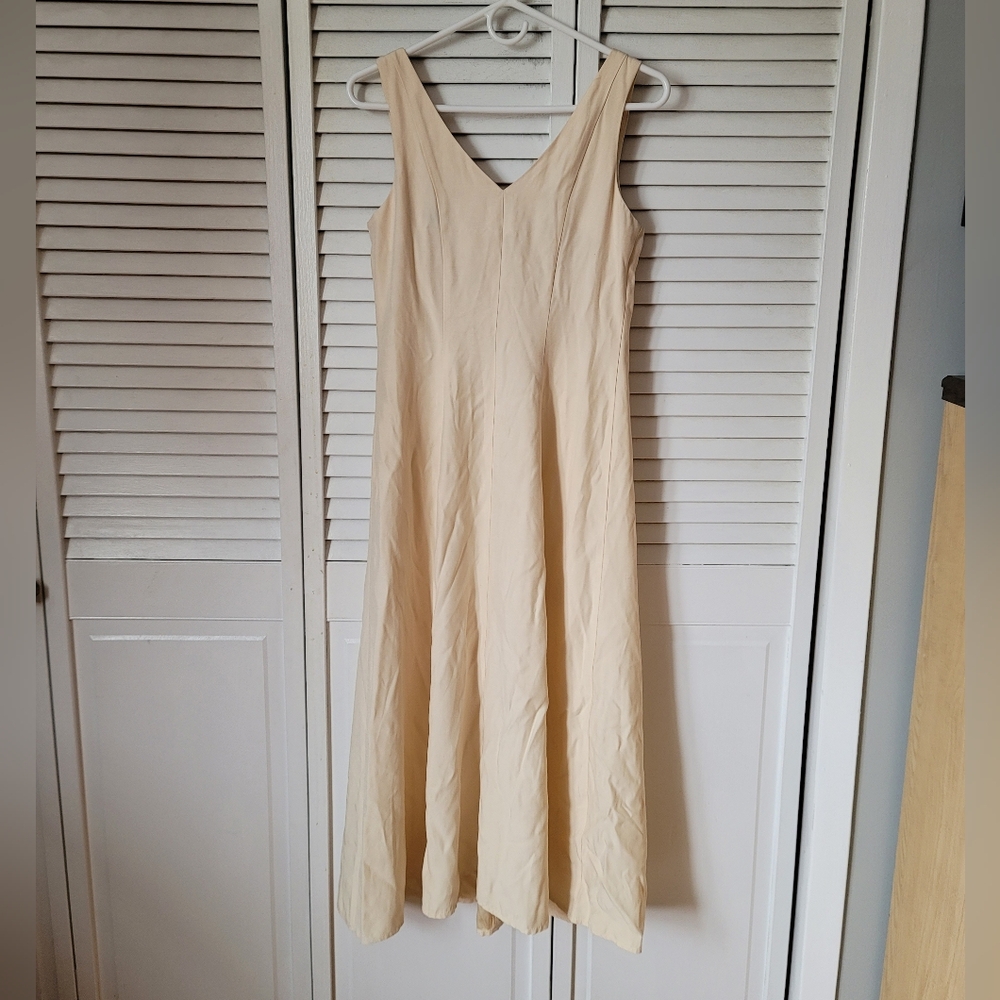 1990s Vintage Sleeveless Dress, Size 4 - Picture 7 of 9